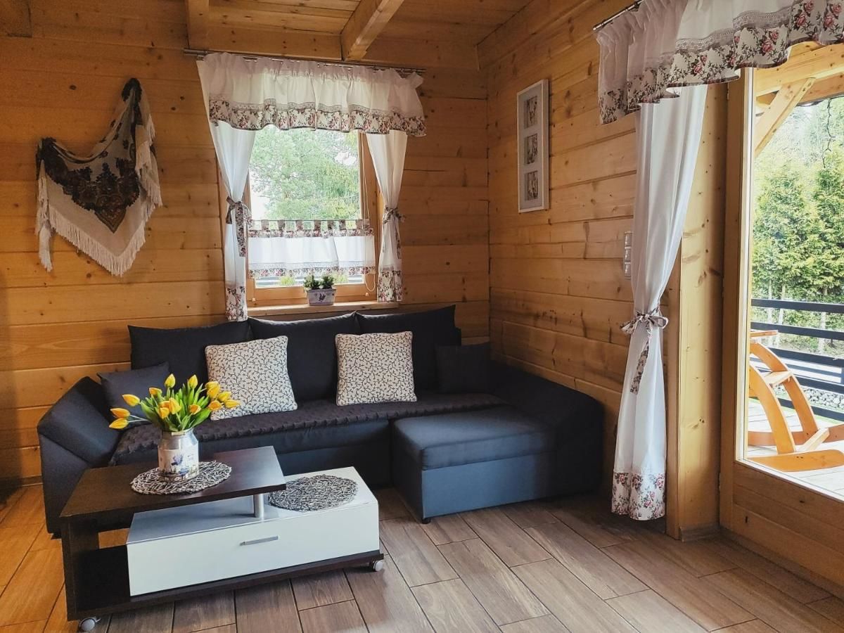 Дома для отпуска Borowikowe Zacisze drewniane domy z dostępem do balii i sauny Falsztyn-19
