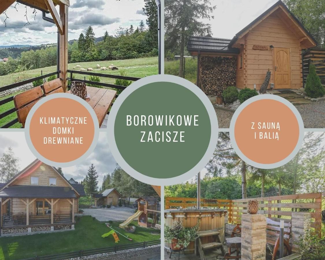 Дома для отпуска Borowikowe Zacisze drewniane domy z dostępem do balii i sauny Falsztyn-29