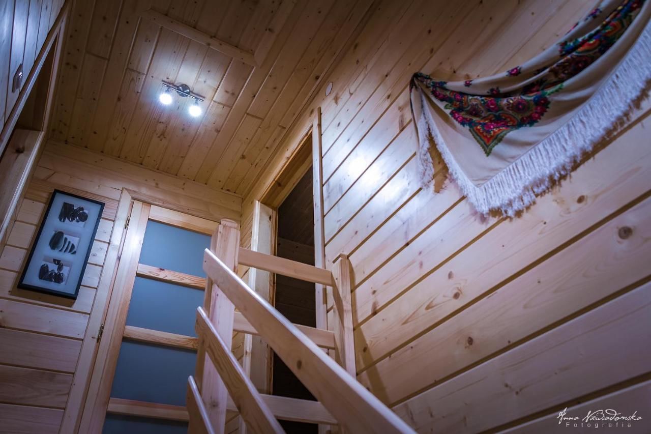 Дома для отпуска Borowikowe Zacisze drewniane domy z dostępem do balii i sauny Falsztyn-45