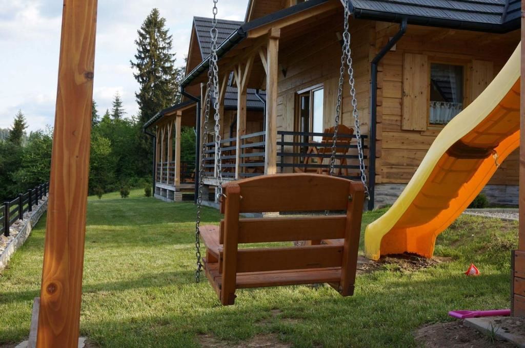 Дома для отпуска Borowikowe Zacisze drewniane domy z dostępem do balii i sauny Falsztyn-72