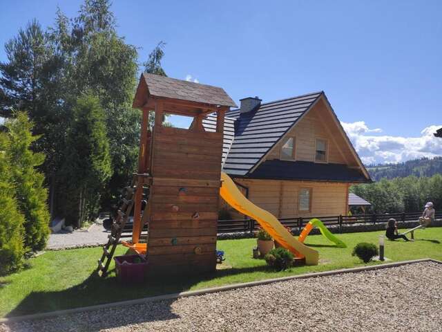Дома для отпуска Borowikowe Zacisze drewniane domy z dostępem do balii i sauny Falsztyn-15