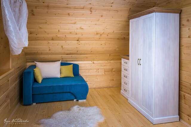 Дома для отпуска Borowikowe Zacisze drewniane domy z dostępem do balii i sauny Falsztyn-32