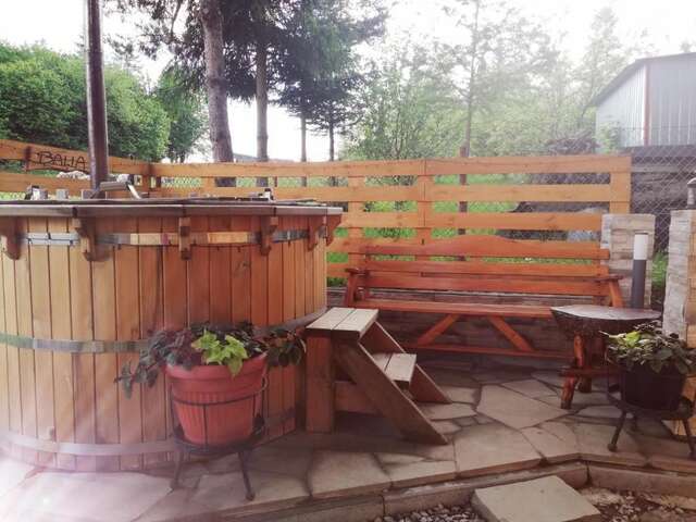 Дома для отпуска Borowikowe Zacisze drewniane domy z dostępem do balii i sauny Falsztyn-58